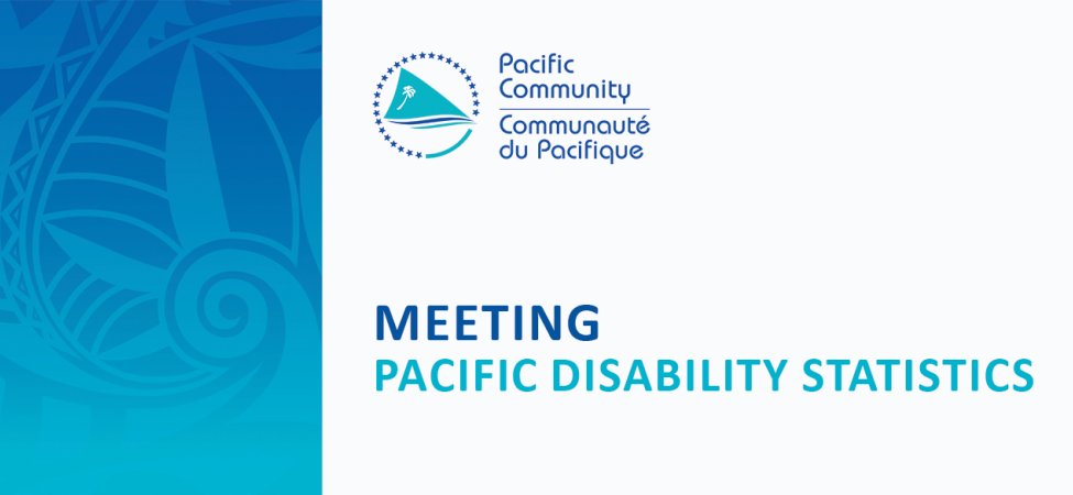 Pacific Disability Statistics Planning Meeting