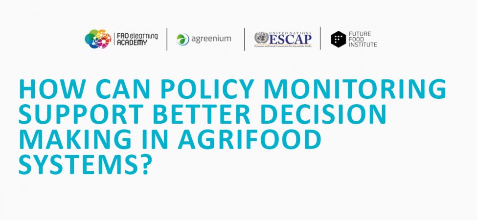 How can policy monitoring support better decision making in agrifood systems?
