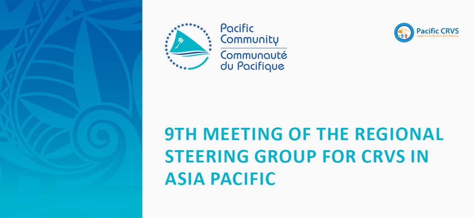 9th meeting of the Regional Steering Group for CRVS in Asia and the Pacific