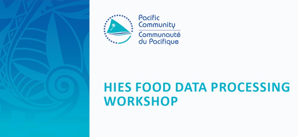HIES food Data processing 