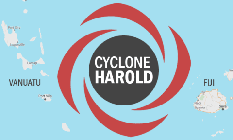 Cyclone Harold April 2020